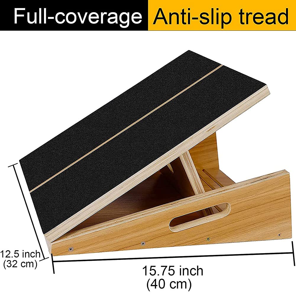 Amazon | CUTEECO 木製スラントボード 調節可能な傾斜ボードと